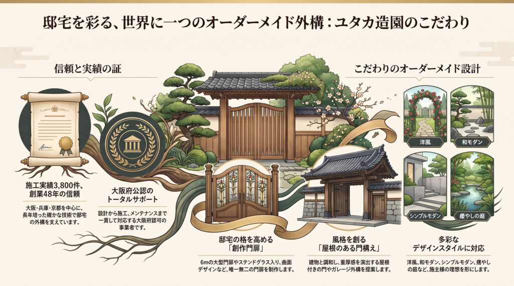 石のエクステリア