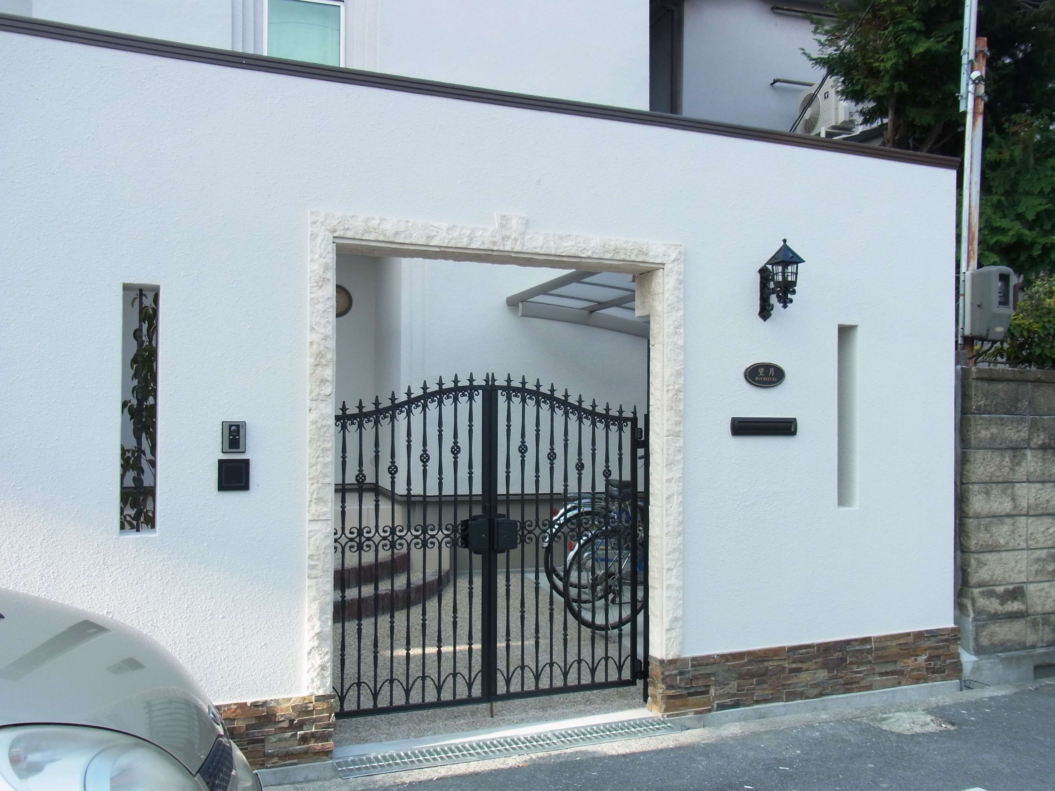 こだわりの門・塀・大人の外構　［大阪市の外構工事、造園工事］ サブ画像