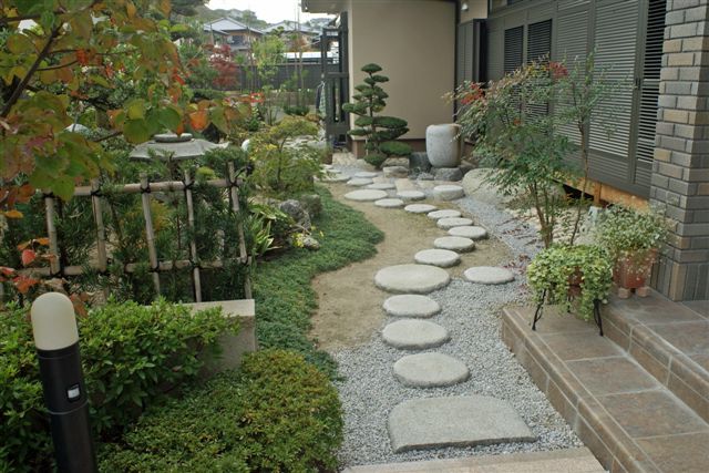 御影石の門構え［茨木市の家］外構工事 サブ画像